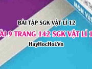 Bài 9 trang 142 SGK Vật Lý 12: Tia hồng ngoại, tia tử ngoại